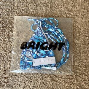 Bright Swimwear Emma Top | Midnight Bloom | Size Medium